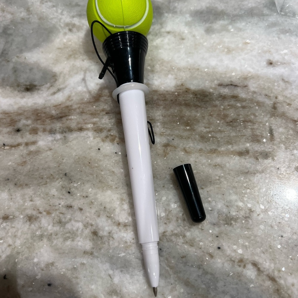 Home Office Stationary Tennis Ball Pen